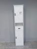 69" H Tall Bathroom Storage Cabinet with 2 Barn Doors and 1 Drawer, Narrow Storage Unit, Adjustable Shelves,Floor Cabinet for Bathroom, Living Room