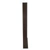 Media Shelving Unit, 6 Fixed Shelves, 18 Adjustable Shelves, Wide Base for Stability in Espresso Brown