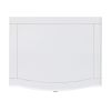 Dauphin 3-Drawer Accent End Table, Grey Cashmere Wood