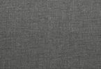 Gray Fabric Upholstered 1pc Accent Chair Walnut Finish Wood Durable Modern Home Furniture Padded Seat and Back