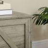 30" Farmhouse Storage Chest, Lift Top Box Organizer with Safety Hinge to Open Up 150¬∞ for Bedroom, Entryway, Living Room, Gray