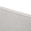 Living Room Upholstered Sofa with high-tech Fabric Surface/ Chesterfield Tufted Fabric Sofa Couch, Large-White.