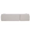 U_Style Modern Large L-Shape Modular Sectional Sofa for Living Room, Bedroom, Salon, 2 Piece Free Combination, Simplified Style(old sku:WY000356AAA)