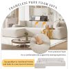 U_Style Modern Large L-Shape Modular Sectional Sofa for Living Room, Bedroom, Salon, 2 Piece Free Combination, Simplified Style(old sku:WY000356AAA)