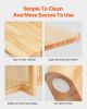 Rattan Coffee Table Rectangle Rattan Coffee Table 1-Tier for Living Room