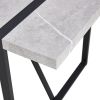 Modern Dining Table, 55 inch Kitchen Table for 4 People, Rectangular Dinner Table for Dining Room, Home Office, Living Room Furniture, Easy Assembly