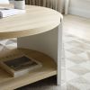 3 Table Set Round Coffee Table ,31" Coffee Table for Living Room