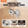 VEVOR Cabinet Door Hinges 30 Packs Partial Overlay Soft Close for Framed Type