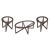 Modern simple glass coffee table