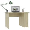 Desk Sonoma Oak 43.3"x23.6"x28.7" Engineered Wood