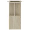 Corner Desk Sonoma Oak 78.7"x19.7"x29.9" Engineered Wood