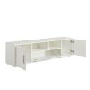QuickassembleFashionTVstand,TVCabinet,entertainment center TV station,TVconsole,console with LED light belt, light belt can be remote control