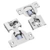 VEVOR Cabinet Door Hinges 40 Packs Partial Overlay Soft Close for Framed Type
