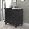 U_STYLE 3-Drawer Storage Wood Cabinet, End Table with Pull out Tray (As Same As WF296671AAB)