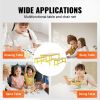 VEVOR Kids Table and Bench Set, Toddler Table and Chair Set of 3, Wood Activity Table for Art, Craft, Reading, Learning