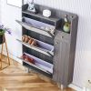 Modern minimalist storage cabinet, Japanese rattan shoe cabinet, bed top cabinet