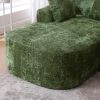 COOLMORE Boucle Sofa 3 Seater for Living Room Oversized Comfy Sofa L-Shape Sofa Couch with Chaise Home Furniture Sleeper Sectional Sofa for Apartment